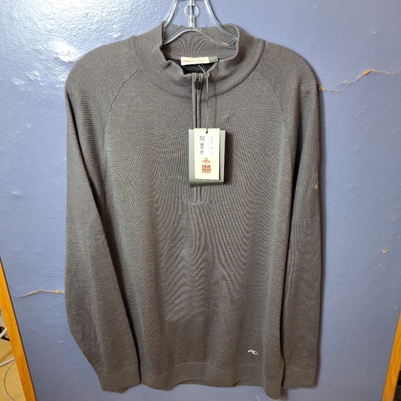 NWT Kjus mens freelite kulm half zip large